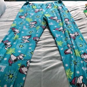 Snoopy pajama pants